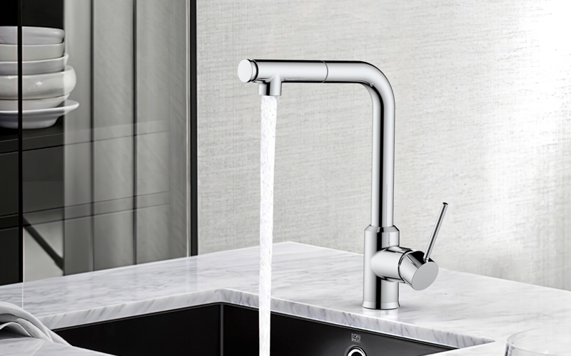 FK1314 Single Handle Pull-down Kitchen Faucet