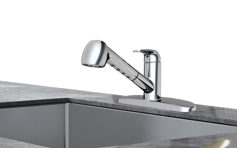 FK8310 Single Handle Pull-out Kitchen Faucet